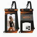2 Pack IPX8 Floating Waterproof Phone Pouch by Unknown