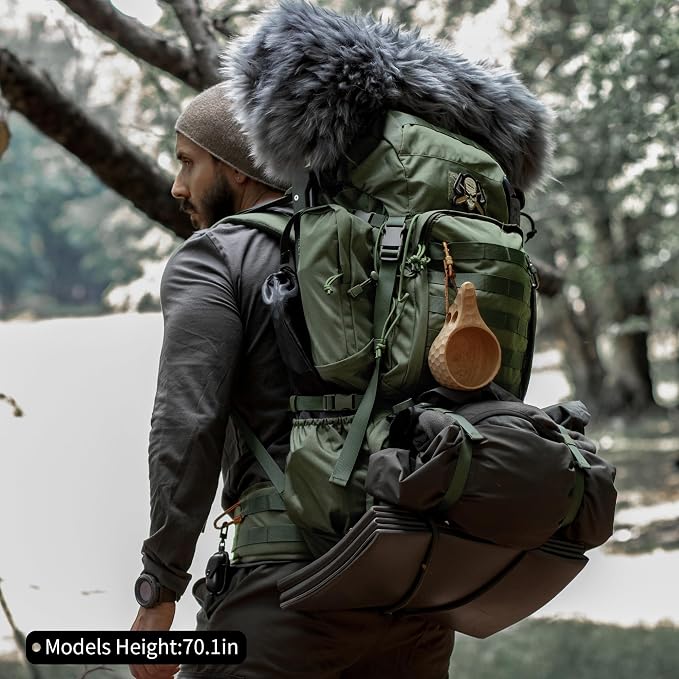 Mardingtop 60L Military Internal Frame Backpack - Image 6