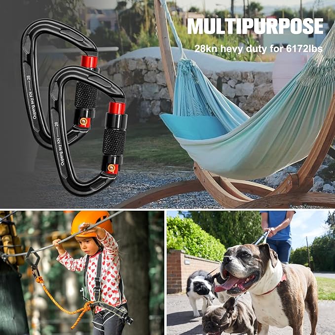 Oupeng sky Auto Locking Carabiner Clips - Image 5