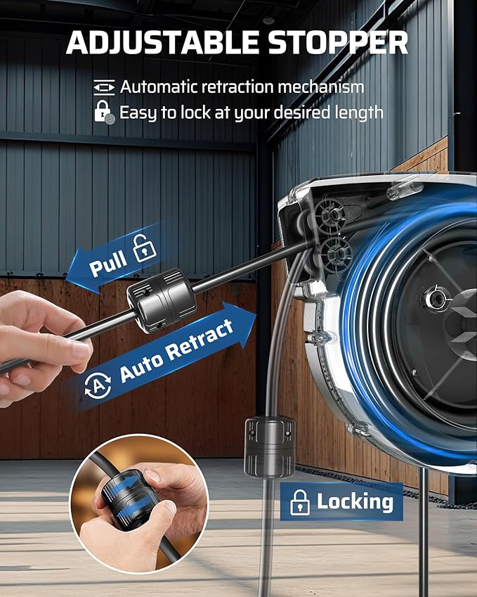 DEWENWILS Extension Cord Reel - Image 2