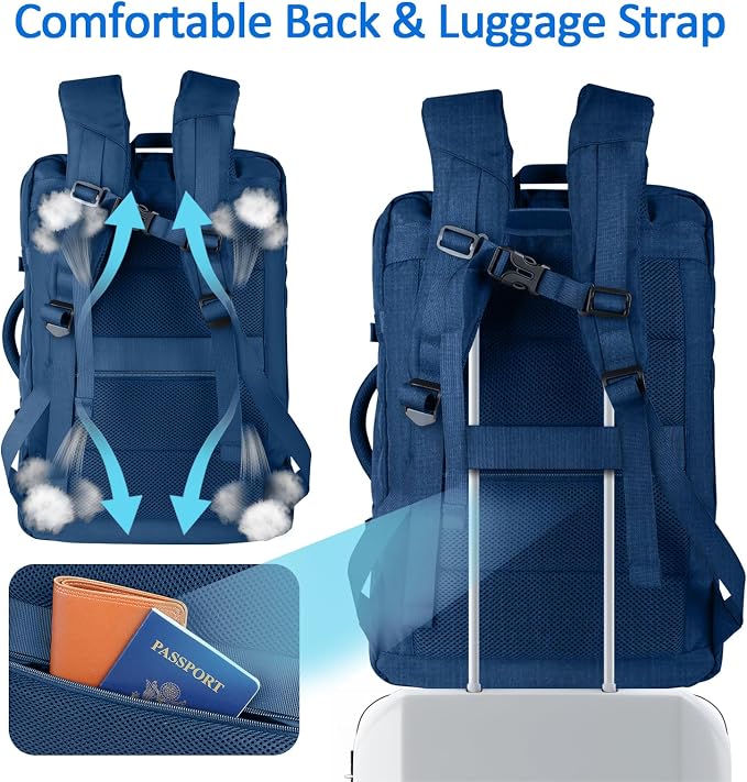 AREYTECO Large Travel Laptop Backpack - Image 5