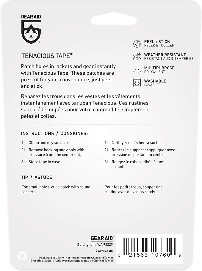 GEAR AID Tenacious Tape Mini Patches - Image 3