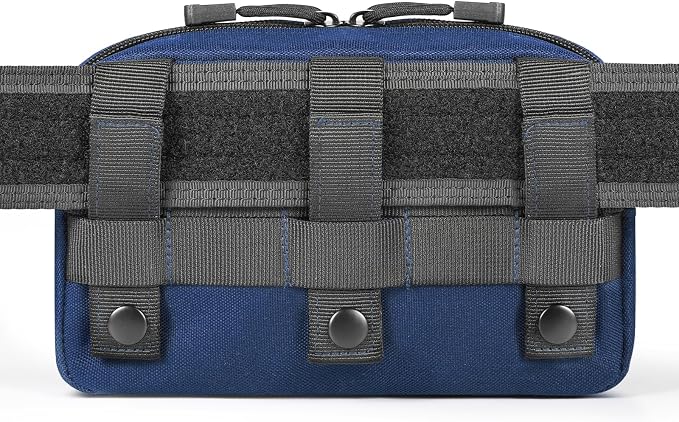 FRTKK Tactical Molle Admin Pouch Utility Laser Cut EDC Tool Pouch Bag - Image 2