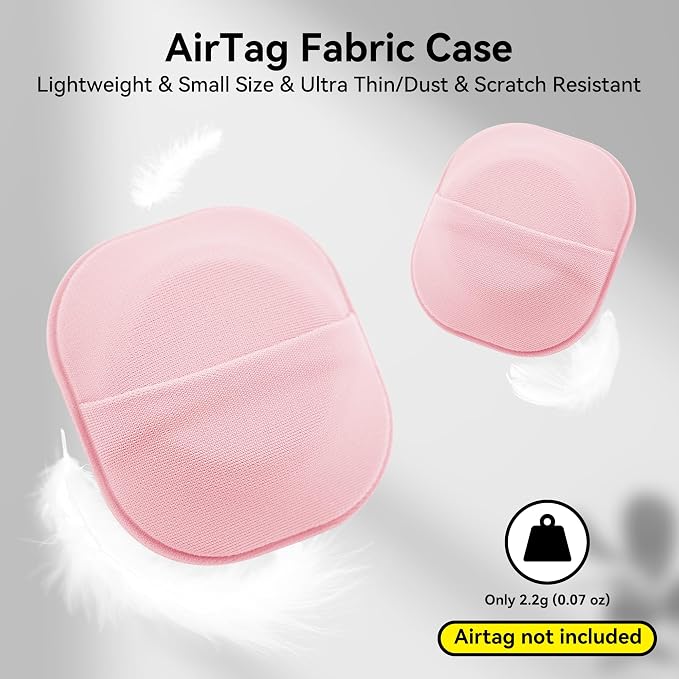 2 Pack for Airtag & Moto Tag Adhesive Mount, for Apple AirTags 1st & 2nd - Image 4