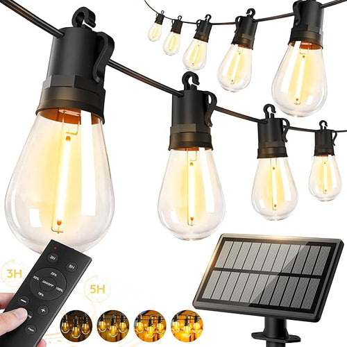 100ft-Solar-Powered-Lights-Outdoor-Waterproof-String by Unknown
