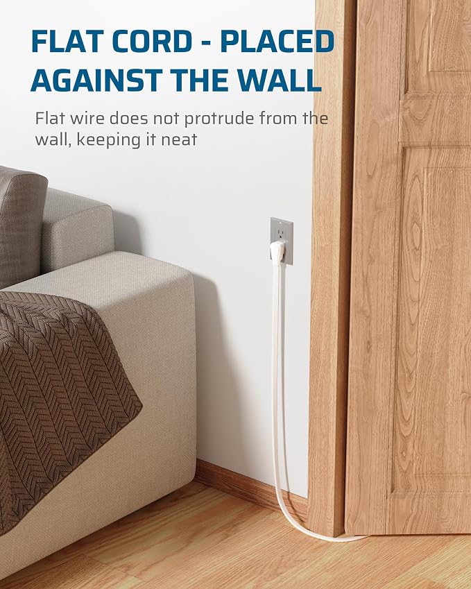 DEWENWILS 3 Outlet Extension Cord - Image 5