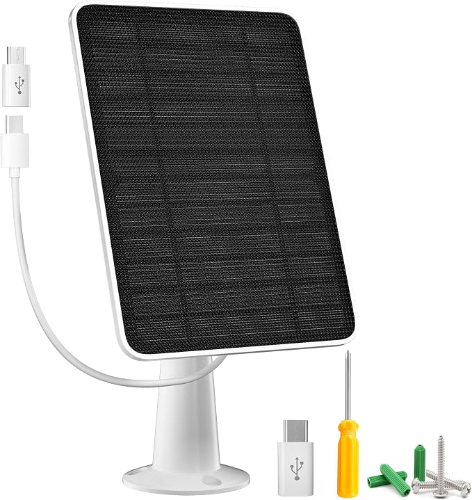 Solar Panel Charger Compatible by WININMETA