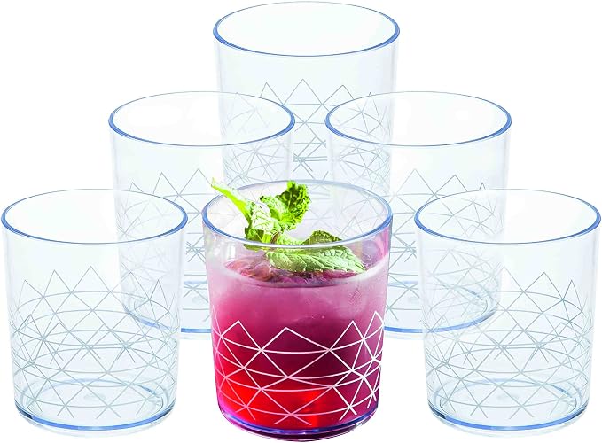 bzyoo BPA-Free Designed Dishwasher Safe 14 oz Plastic Tumbler Set which is by bzyoo