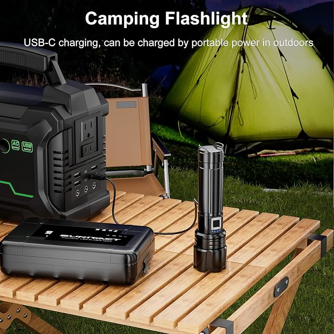 Sunitact Flashlights High Lumens Rechargeable - Image 8