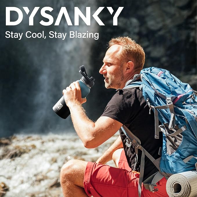 DYSANKY Insulated Water Bottle | Thickened Stainless Steel Vacuum Metal | - Image 9