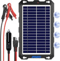 POWOXI Upgraded 7.5W-Solar-Battery-Trickle-Charger-Maintainer-12V Portable by POWOXI