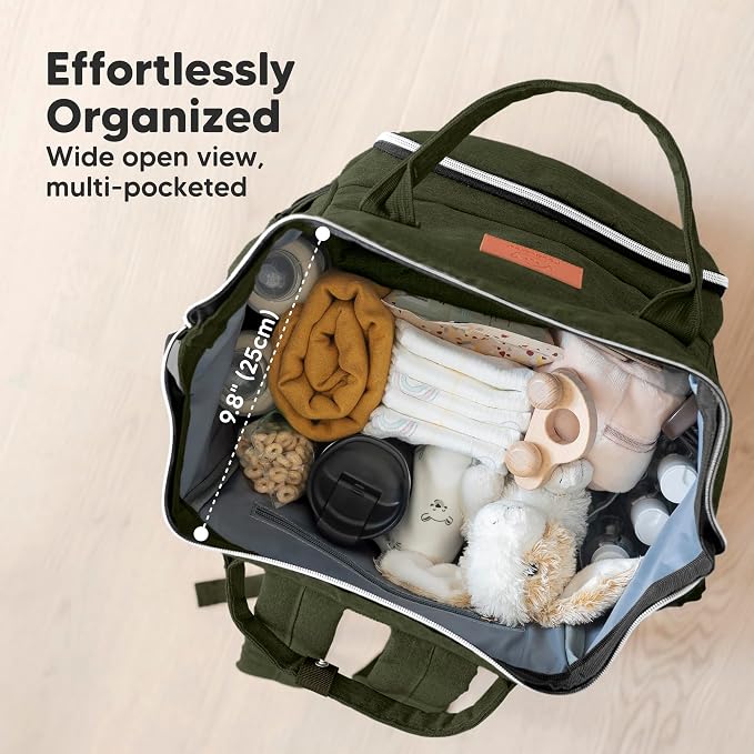 KeaBabies Baby Diaper Bag Backpack - Image 3