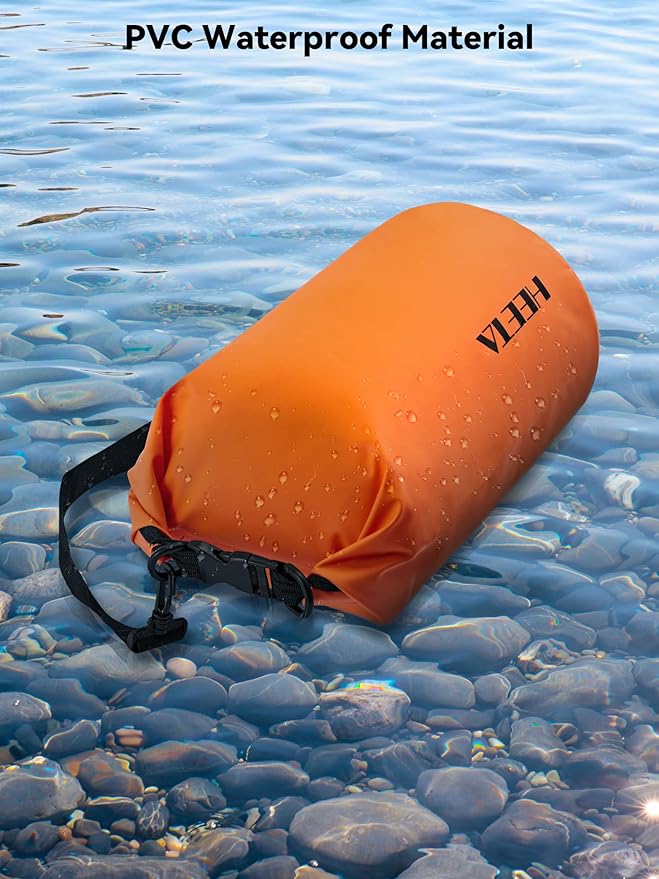 HEETA Waterproof Dry Bag for Women Men, 5L/10L/20L/30L/40L Roll Top Lightweight - Image 3
