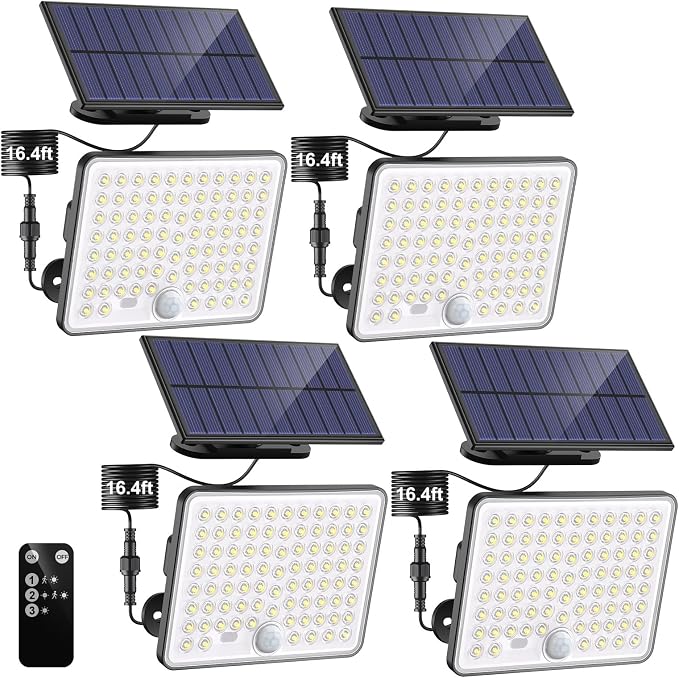 nipify 4 Pack Outdoor Solar Light by Nipify
