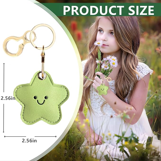 Leather Keychain Holder Case Compatible - Image 2