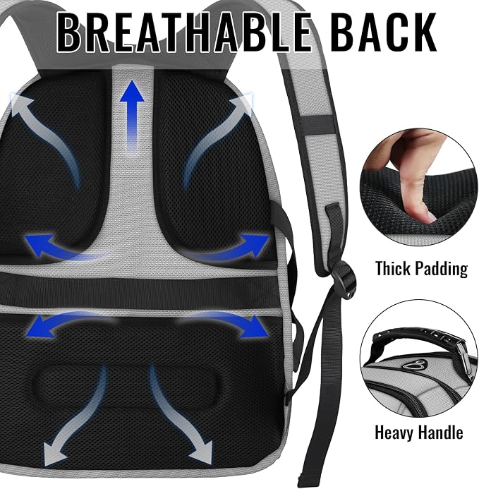 YOREPEK Large Backpack for Men, Extra Large Laptop Backpacks for Men Women - Image 3