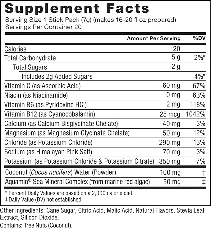 Force Factor Liquid Labs Electrolytes Powder Packets—Lemon Lime—Hydration - Image 6