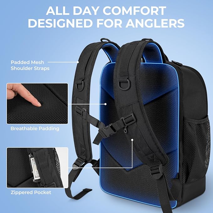 KastKing KarryAll Fishing Tackle Backpack - Image 5