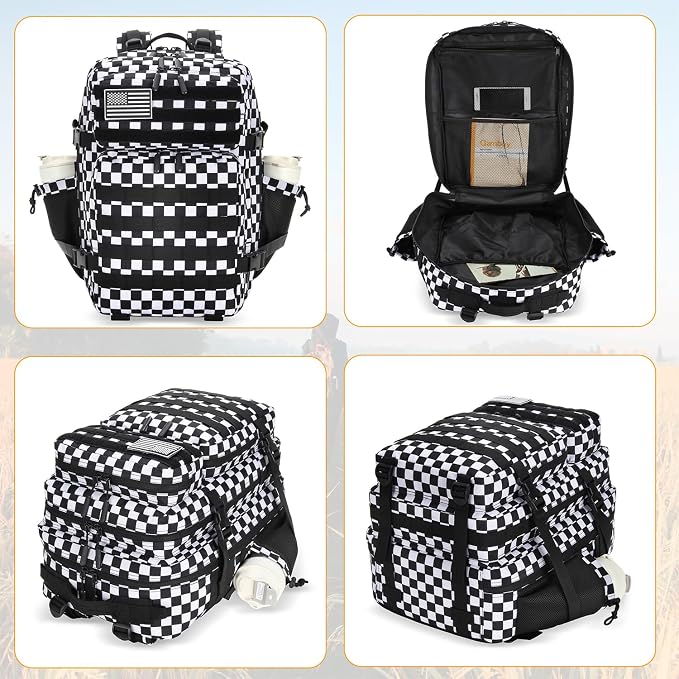 Lovelinks21 25L Tactical Military Backpack Small Travel Rucksack - Image 3