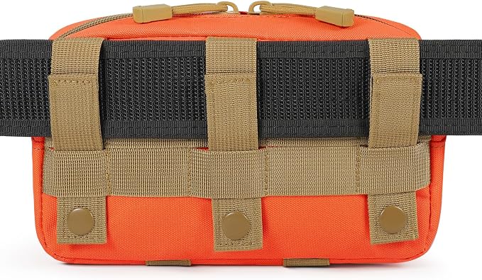 FRTKK Tactical Molle Admin Pouch Utility Laser Cut EDC Tool Pouch Bag - Image 2