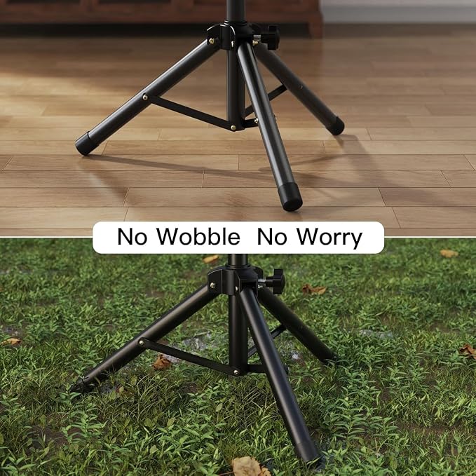 AMADA HOMEFURNISHING Height Adjustable Projector Tripod Stand - Image 4