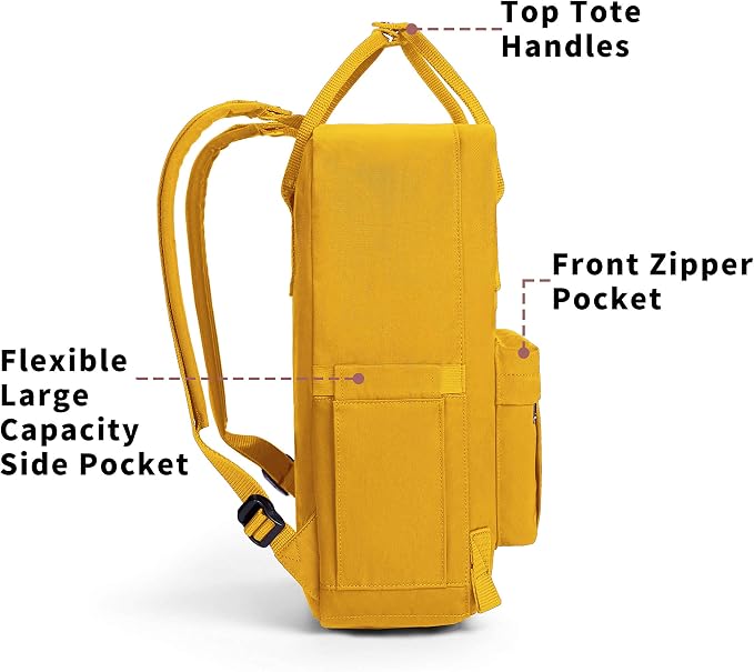 KALIDI Casual Laptop Backpack 15 Inches Classic Camping Rucksack Travel Outdoor - Image 3