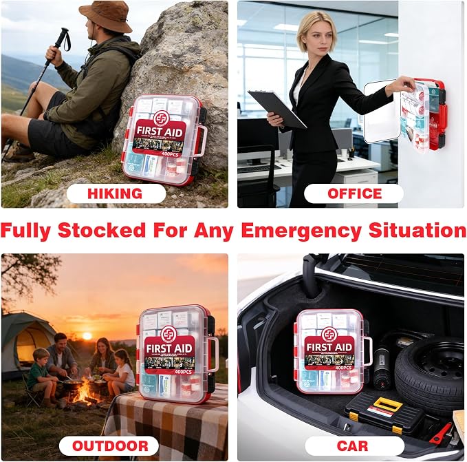 Gevoke 400 Piece First Aid Kit - Image 7