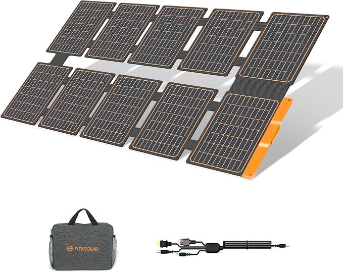 FlexSolar 100W Portable Solar Panel by FlexSolar