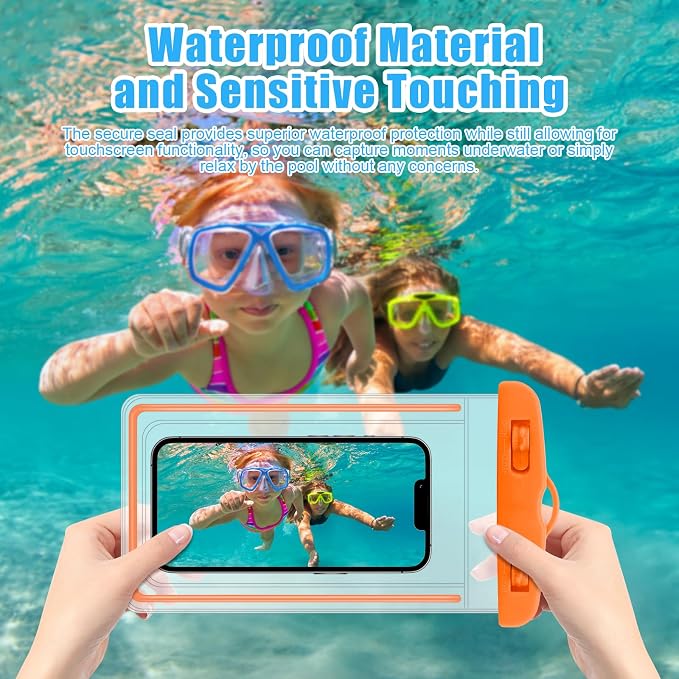 40 Pack Universal Waterproof Phone Pouch, Waterproof Phone Case Dry Bag - Image 6
