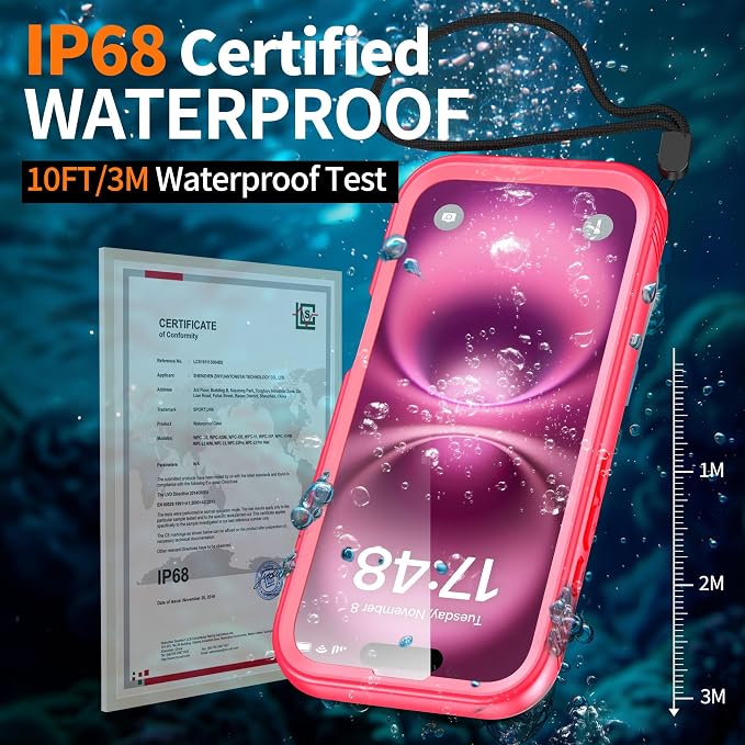 Cozycase for iPhone 16 Pro Case Waterproof - Image 3