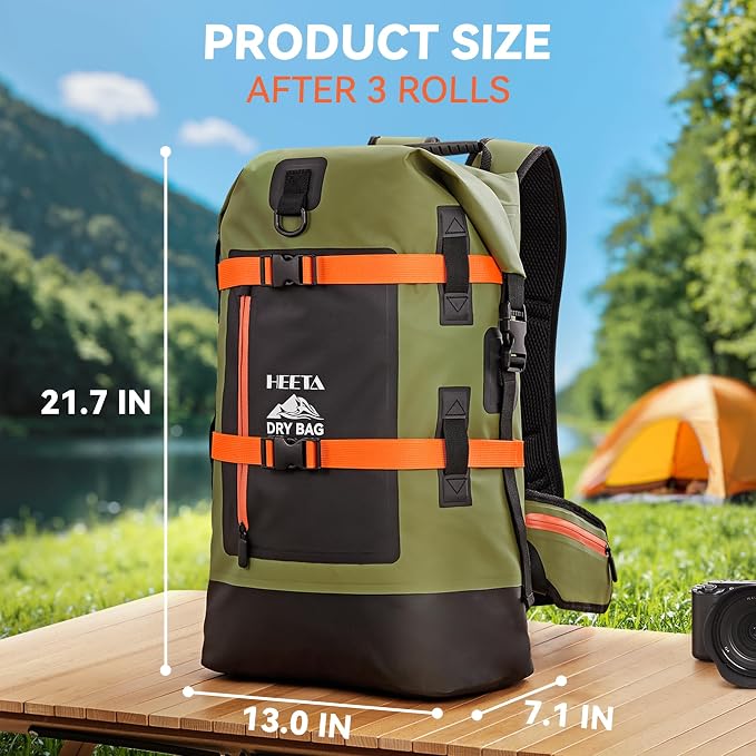 HEETA Dry Bags Waterproof Backpack 40L - Image 4