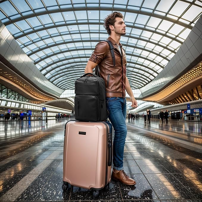 Waterproof Laptop Backpack for Men & Women, Flight Approved Anti-Theft Daypack - Image 6