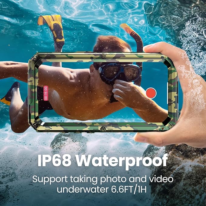 Mitywah Waterproof Case for iPhone 16e and for iPhone 17e, Shockproof Heavy - Image 3