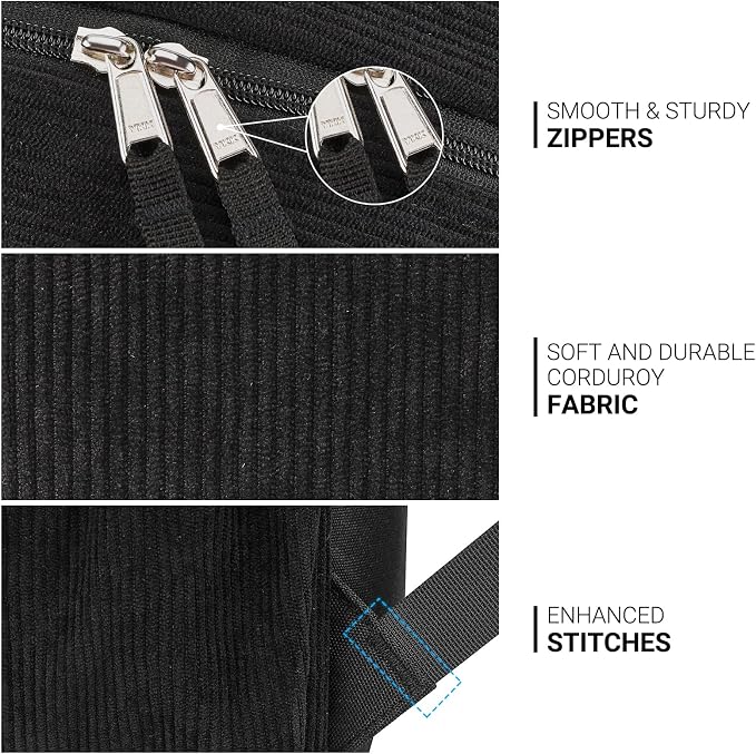ZORFIN 26L Backpack for College, and Travel: Corduroy Bookbag - Image 6