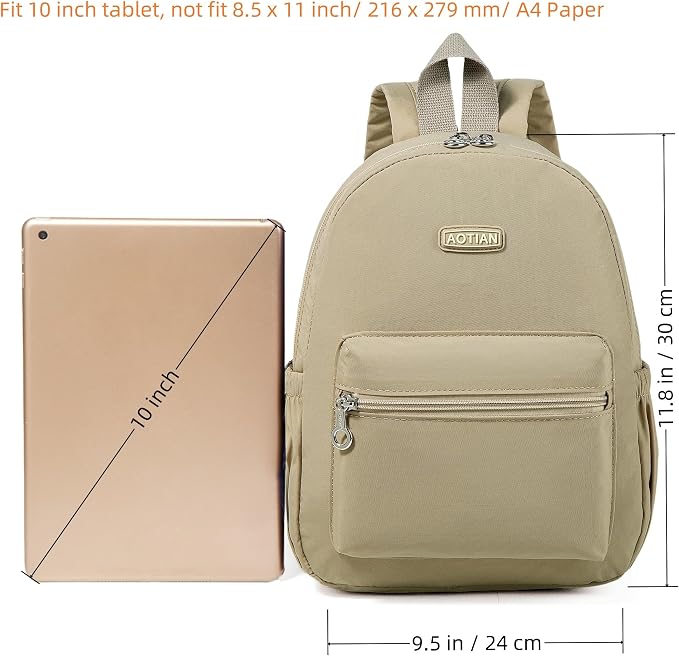AOTIAN Mini Lightweight 11.8 Inch Backpack Durable Travel Hiking Women and - Image 3