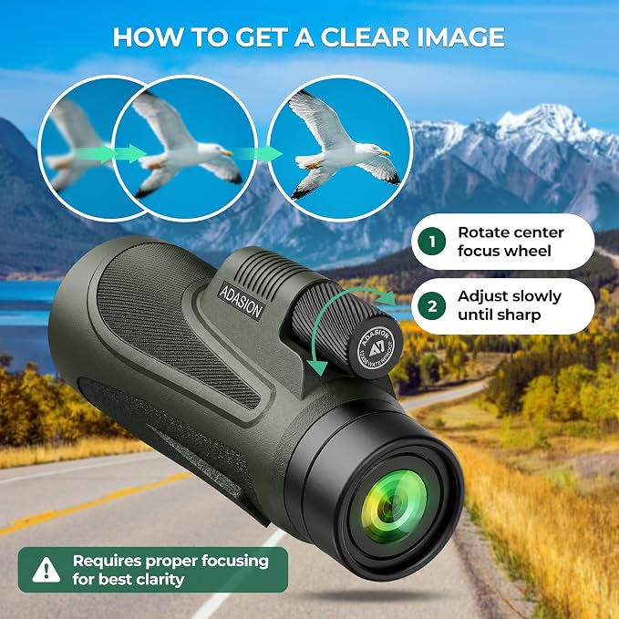12x56 HD Monocular Telescope High Powered - Image 4