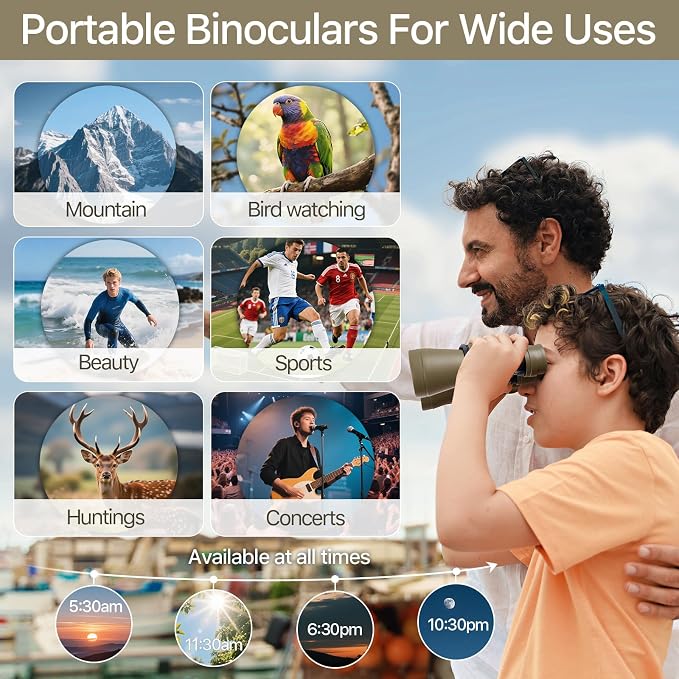 20x50 Binoculars for Adults - Image 5