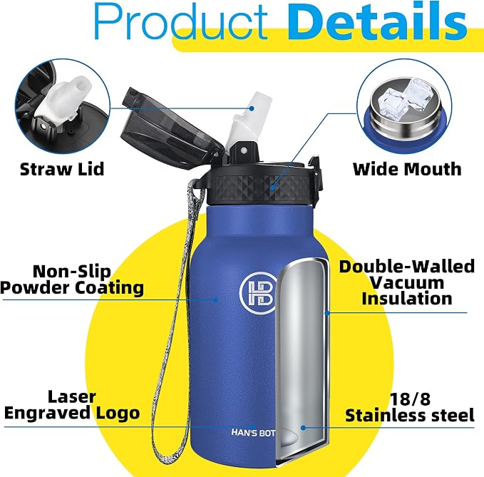 Han's Bottle Kids Water Bottle - Image 5