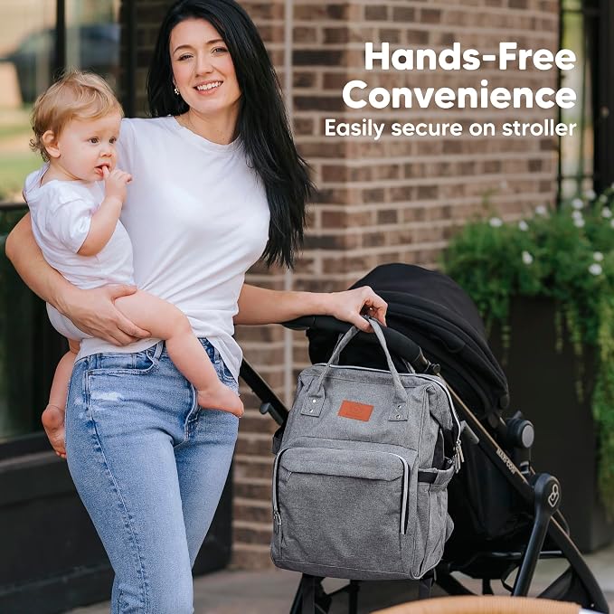 KeaBabies Baby Diaper Bag Backpack - Image 6