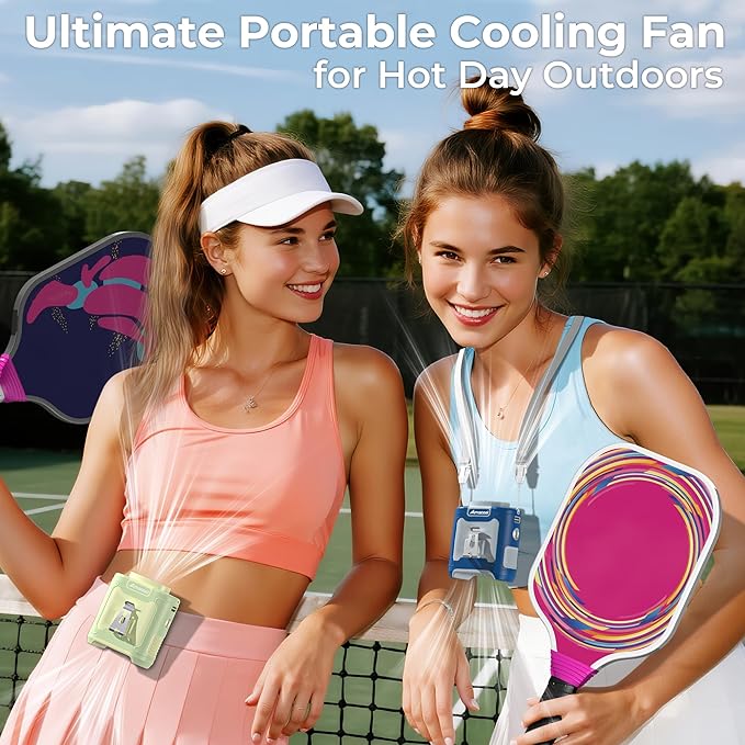 AMACOOL Portable Waist Fan Clip On, Father's Day Gifts - Image 2