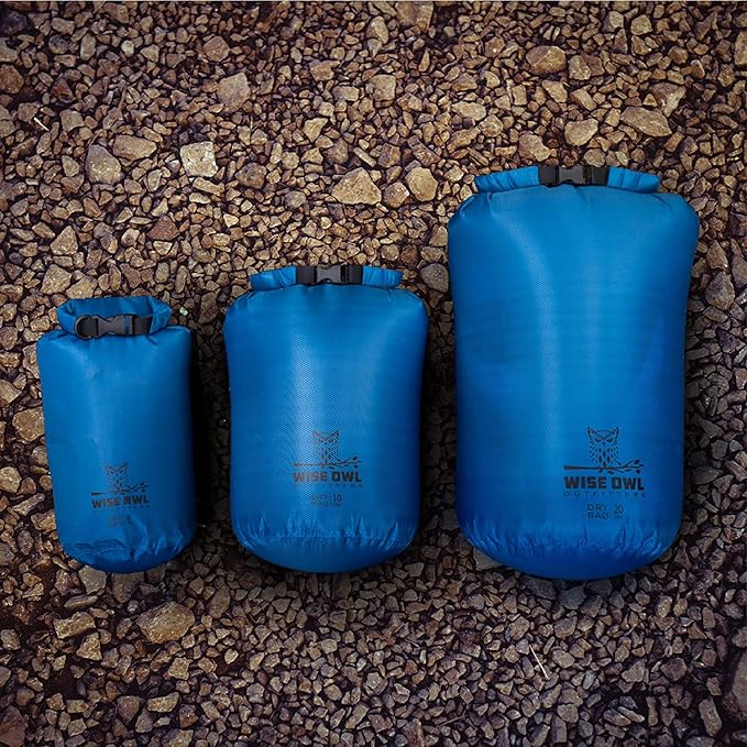Wise Owl Outfitters Waterproof Dry Bag 3-Pack – Lightweight & Airtight - Image 7