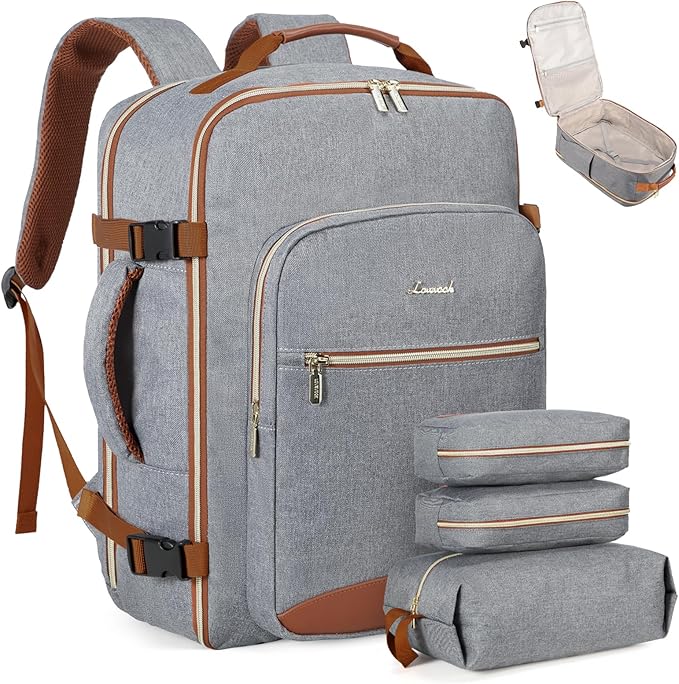 LOVEVOOK Travel Backpack for Women & Men 50L, Airline Approved Carry On - Image 7
