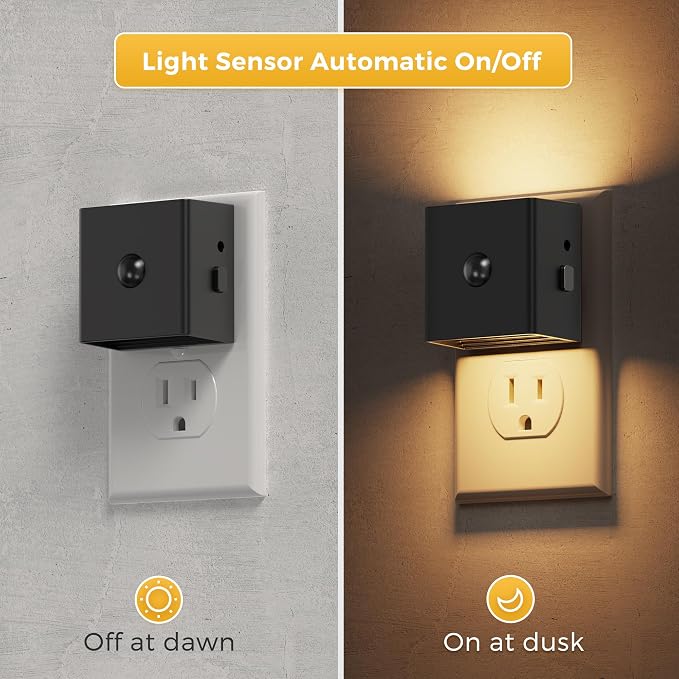 L LOHAS LED Motion Sensor Night Light, Plug in Night Light - Image 4