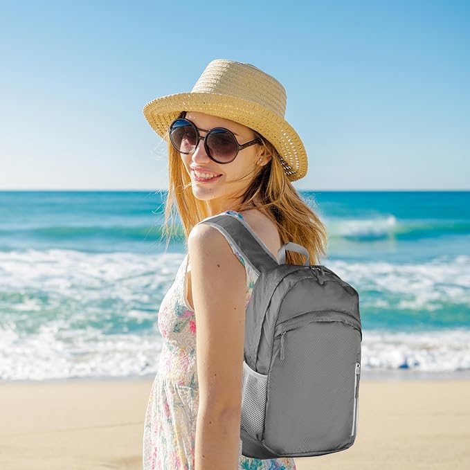 Waterproof Foldable Backpack Dry Storage Lightweight Daypack 35L Outdoor - Image 2