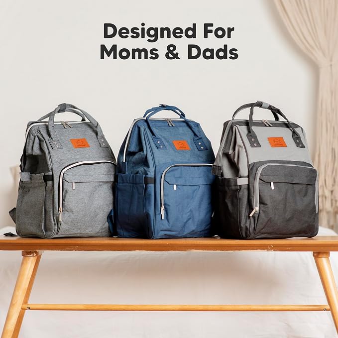 KeaBabies Baby Diaper Bag Backpack - Image 8