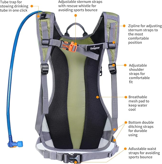 Unigear Hydration Pack Backpack - Image 3