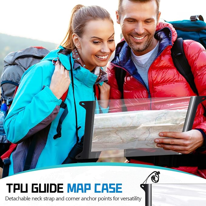 Waterproof Map Case TPU Guide Map Case Holder - Image 2
