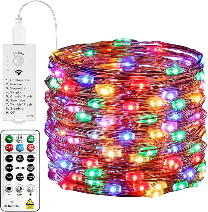 HXWEIYE Rechargeable Fairy Lights by LightUpYourHomewHXWEIYE