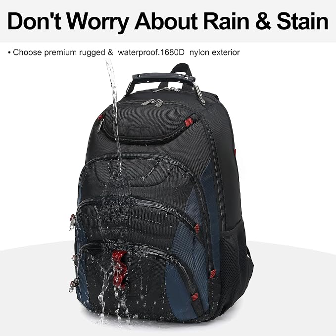 Boavan Laptop Backpack for men, 17.3 inch Laptop Bag - Image 6