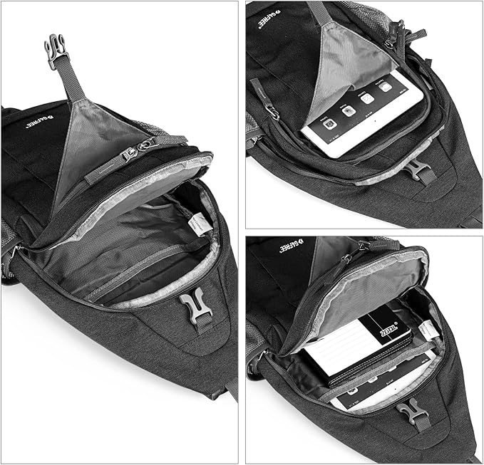 G4Free Sling Bag RFID Blocking Sling Backpack Crossbody Chest Bag Daypack - Image 9